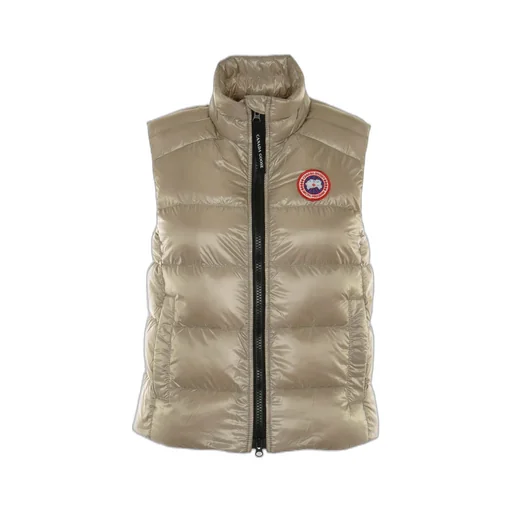 Logo Patch Zip-Up Gilet