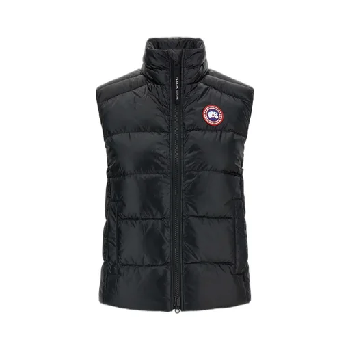 Logo Patch Zip-Up Padded Gilet