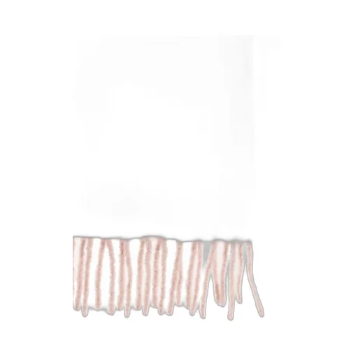 Brushed Effect Fringed Scarf