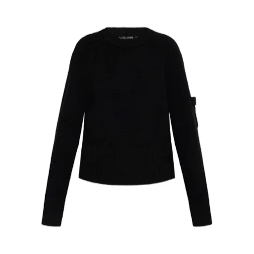 Logo Plaque Knitted Jumper
