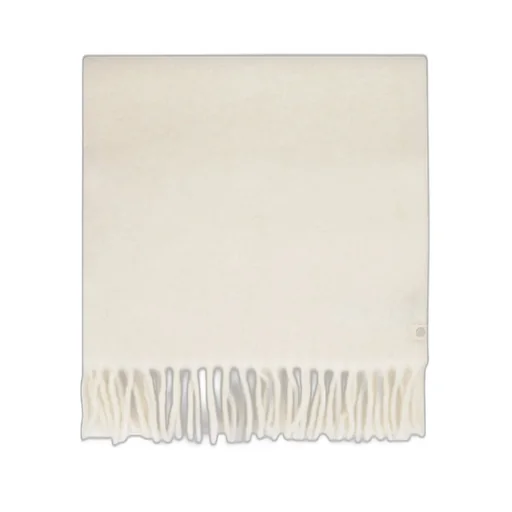 Brushed Effect Fringed Scarf