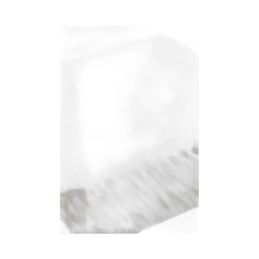 Brushed Effect Fringed Scarf