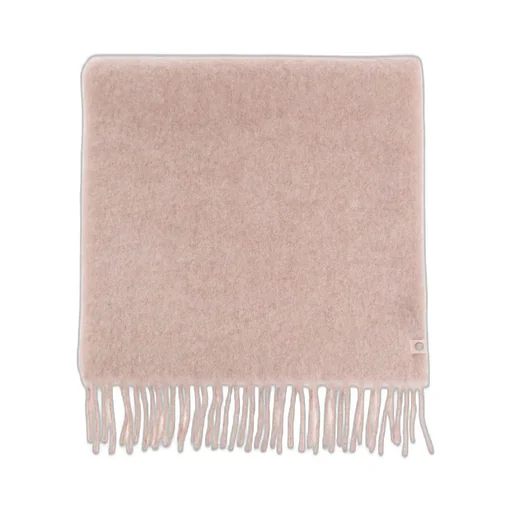 Brushed Effect Fringed Scarf