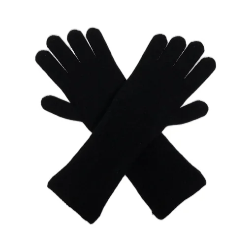 Logo-Patch Knitted Gloves