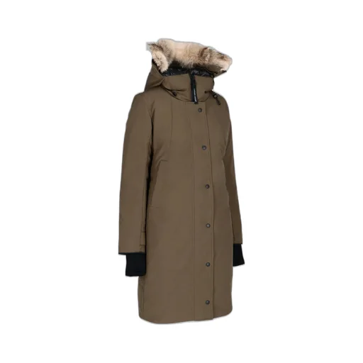 Logo Patch Long-Sleeved Coat