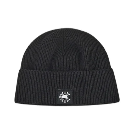 Logo Patch Knitted Beanie