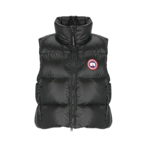 Cypress Logo-Patch Zipped Puffer Gilet