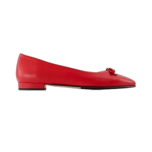 Bella Bow Detailed Slip-On Ballerinas