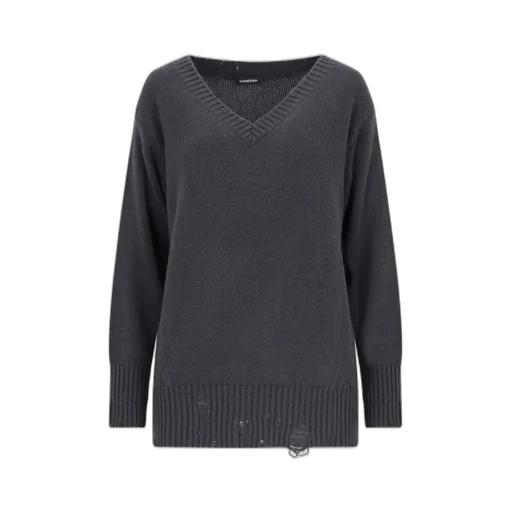 V-Neck Knit Pullover