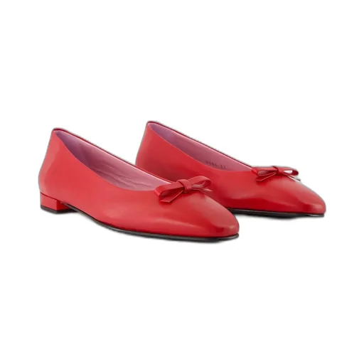Bella Bow Detailed Slip-On Ballerinas