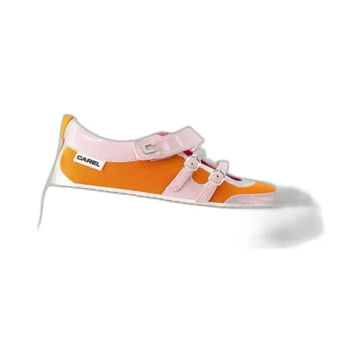 Baskina Logo Plaque Buckled Sneakers