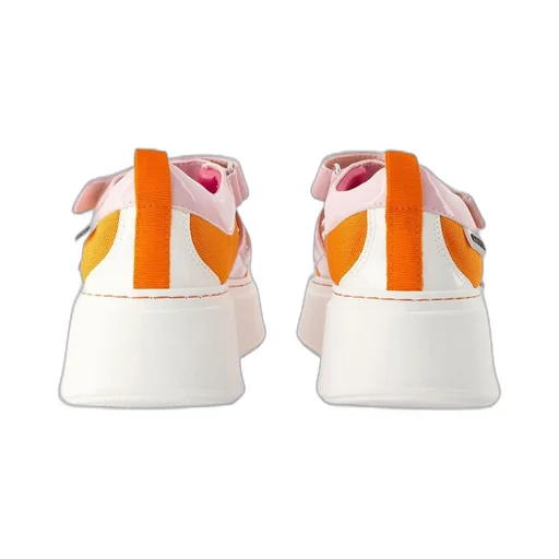 Baskina Logo Plaque Buckled Sneakers
