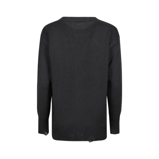 Distressed Knit Sweater