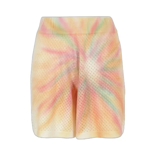 Patterned Knit Shorts