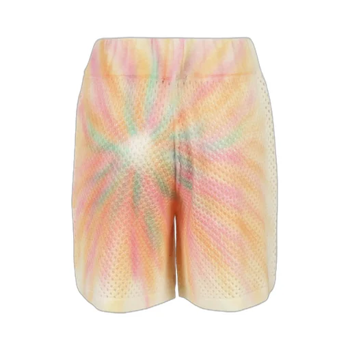 Patterned Knit Shorts