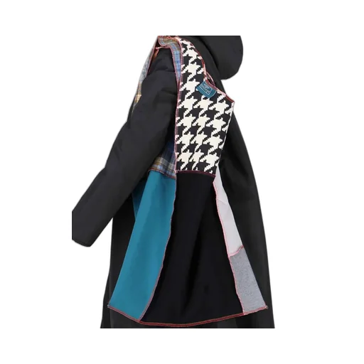 Middle Camelia Logo Printed Coat