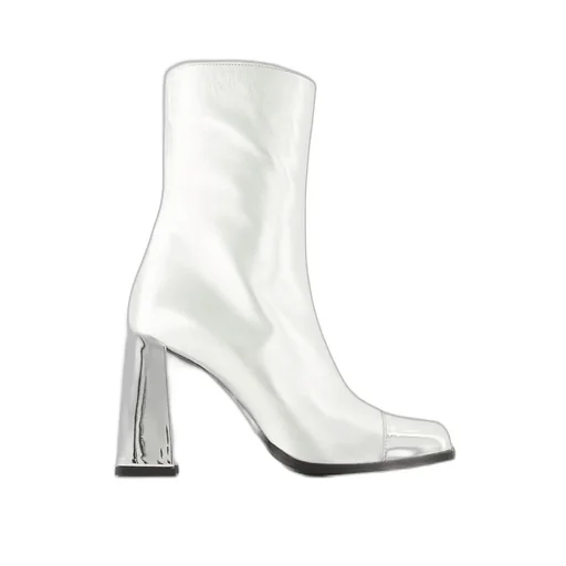 Moon Zip-Up Heeled Boots