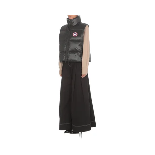 Cypress Logo-Patch Zipped Puffer Gilet