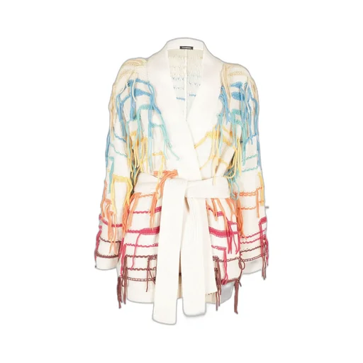 Psychedelic Fringe Cardigan