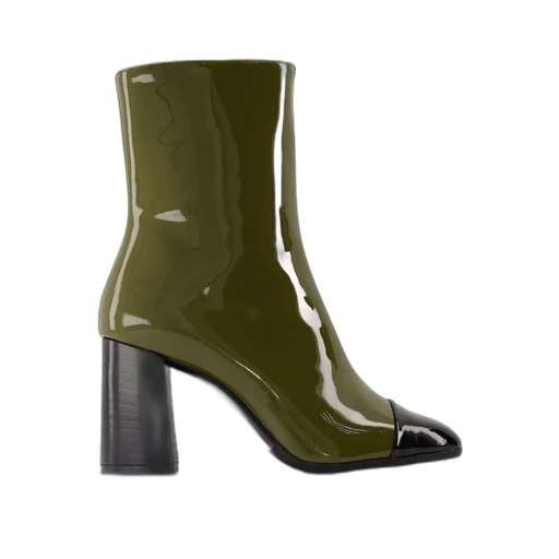 Donna Zip-Up Heeled Boots