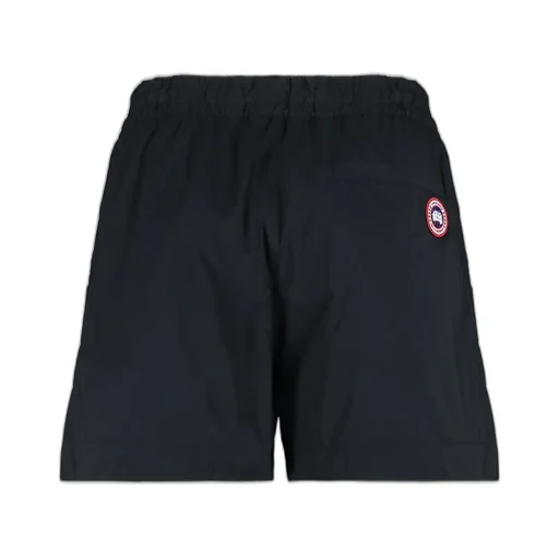 Logo-Patch Drawstring Shorts