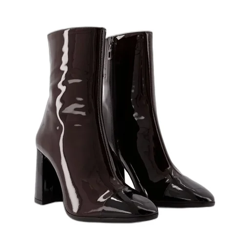 Donna Zip-Up Ankle Boots