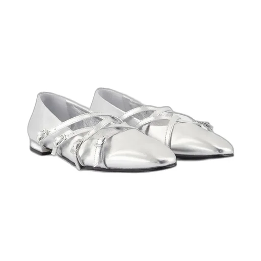 Eloise Buckled Flat Shoes