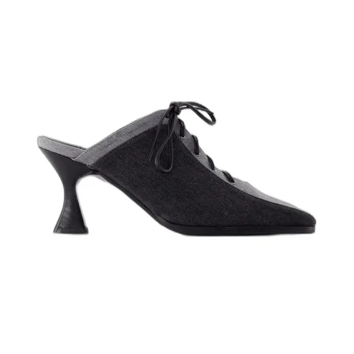 Corset Lace-Up Pumps