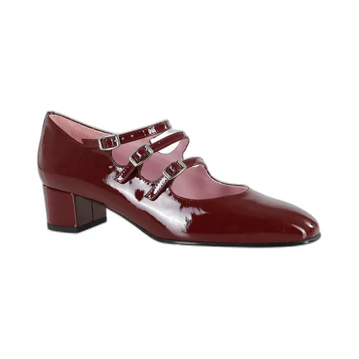 Kina Triple-Strap Pumps
