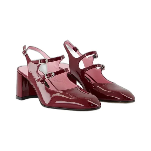 Banana Block Heel Slingback Pumps