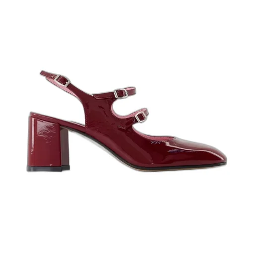 Banana Block Heel Slingback Pumps