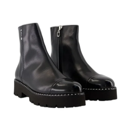 Chouchou Zip-Up Ankle Boots