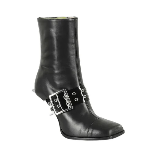 Block Heel Ankle Boots