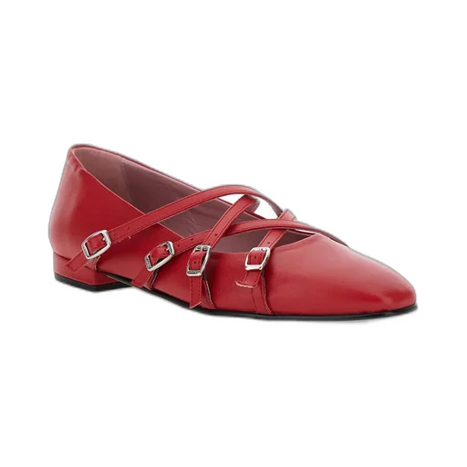 Eloise Buckled Flat Shoes