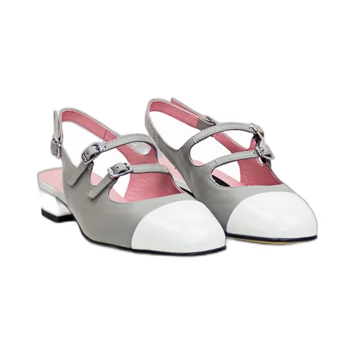 Abricot Slingback Mary Jane Pumps