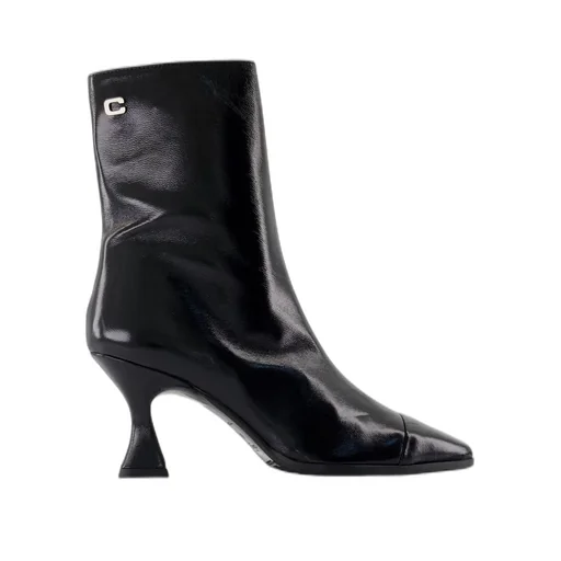 Zip-Up Cap Toe Boots