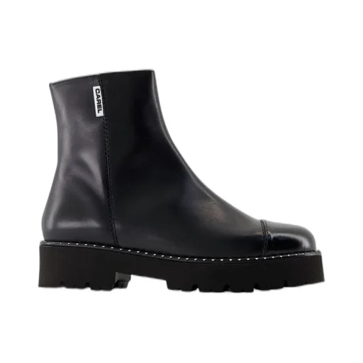 Chouchou Zip-Up Ankle Boots