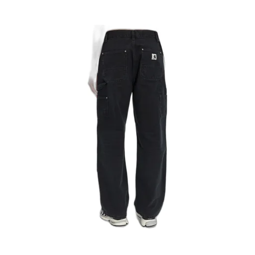 Logo Patch Double-Knee Trousers