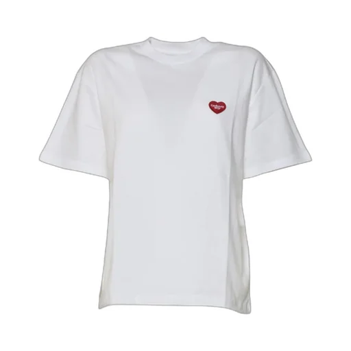 Heart Patch Crewneck T-Shirt
