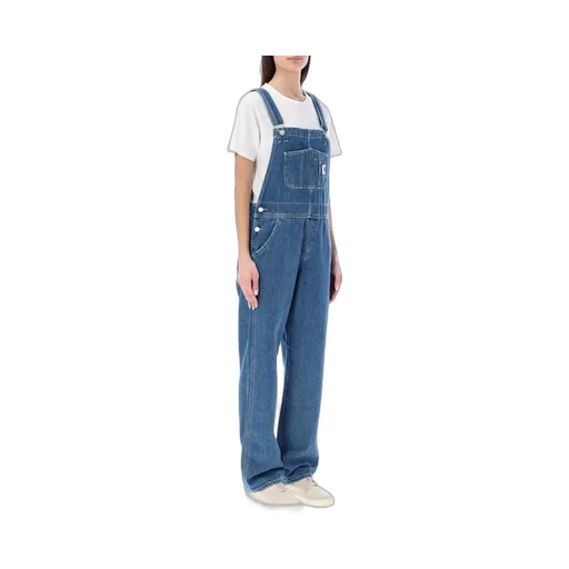 W Bib Straight-Leg Overall