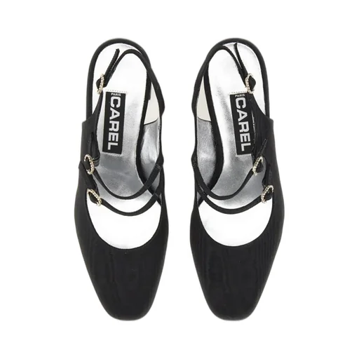 Paris Chic Banana Strap Pumps