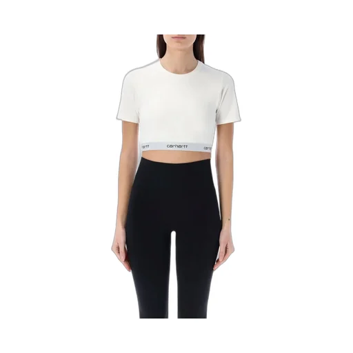 W' Script Crop Top