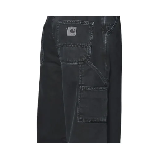 Logo Patch Wide-Leg Jeans