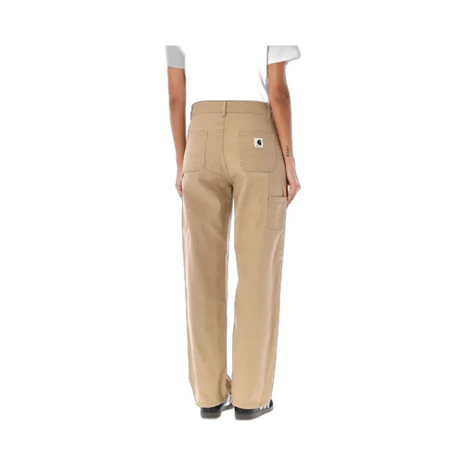 Logo Patch Pierce Double Knee Pants