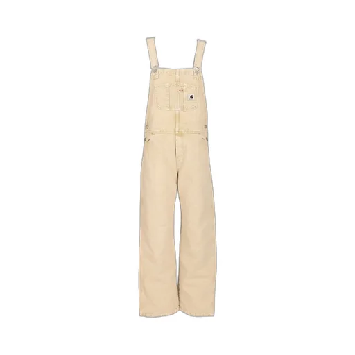 W' Bib Overall Straight Jumpsuit