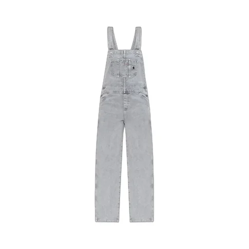 W' Bib Overall Straight Jumpsuit