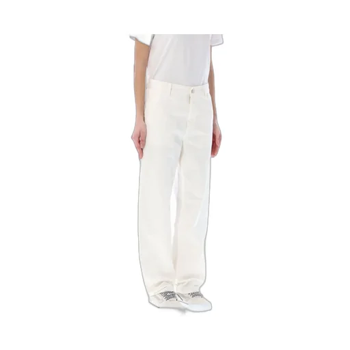Logo-Patch Straight-Leg Jeans