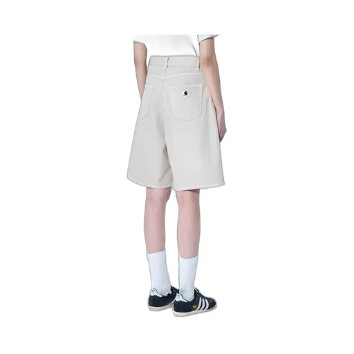 Logo Patch Wide-Leg Shorts