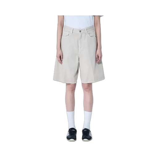 Logo Patch Wide-Leg Shorts