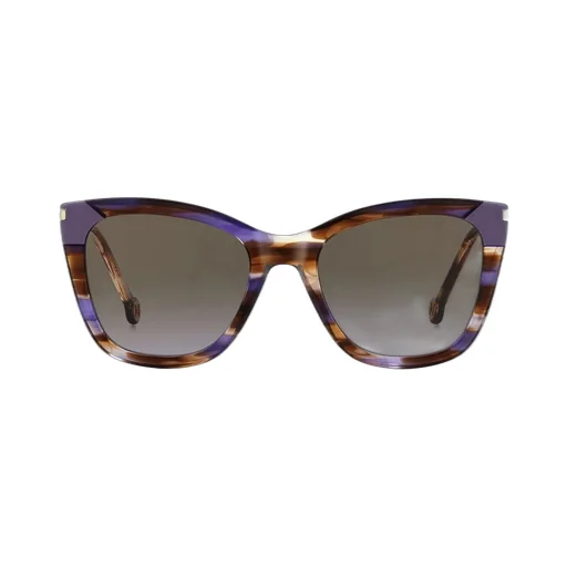 Rectangular Frame Full Rim Sunglasses